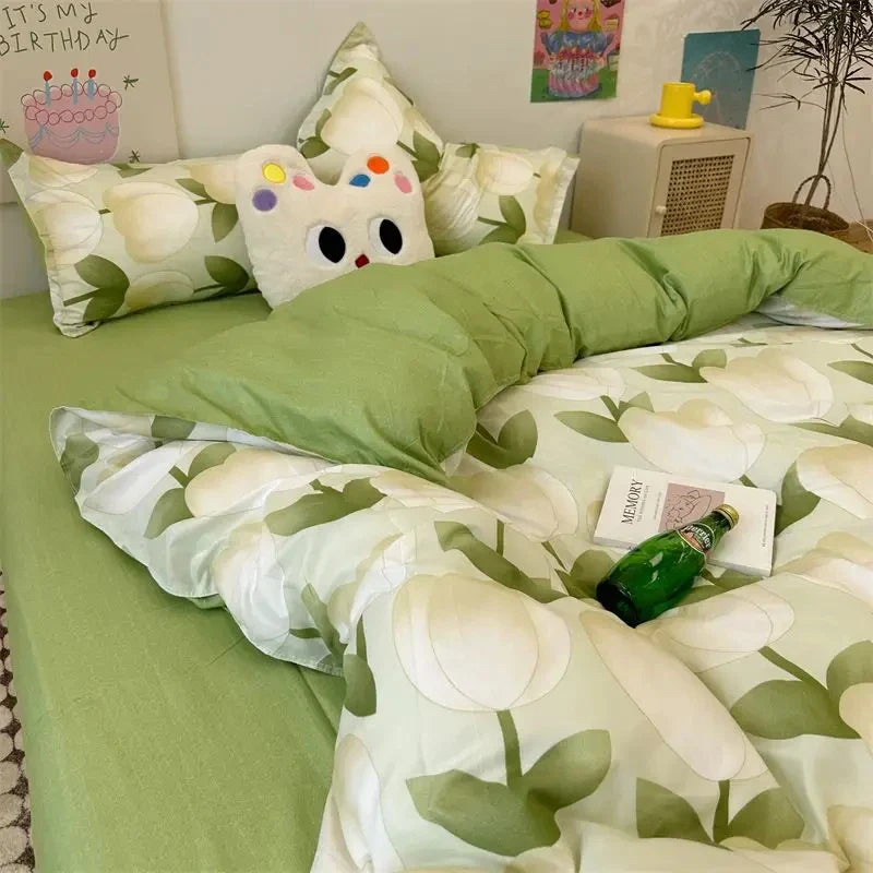 Korean Fashion Bedding Set