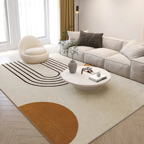 Winnie Luxe Nordic Plush Rug – Cozy & Elegant Home Décor