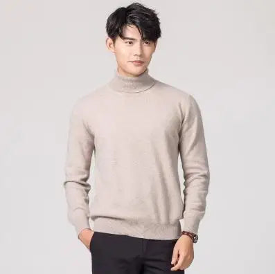 Miyabi: Japanese-Knit Turtleneck in Cashmere | Mens Sweater