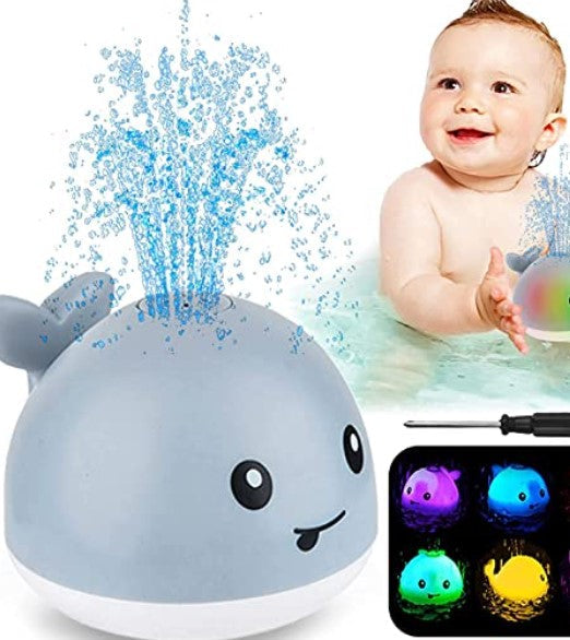 Bath Buddies™ - Precioso juguete de baño que cambia de color - Ballena bañándose