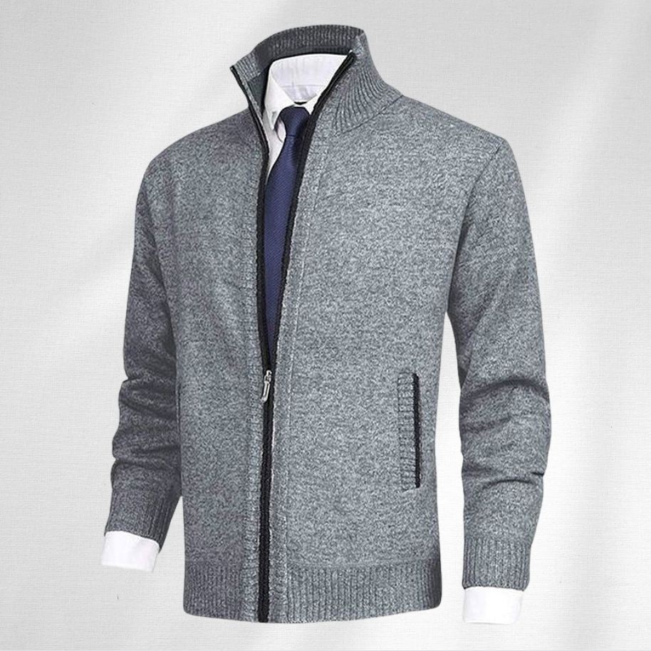 Tony - Elegante maglione cardigan da lavoro per uomo