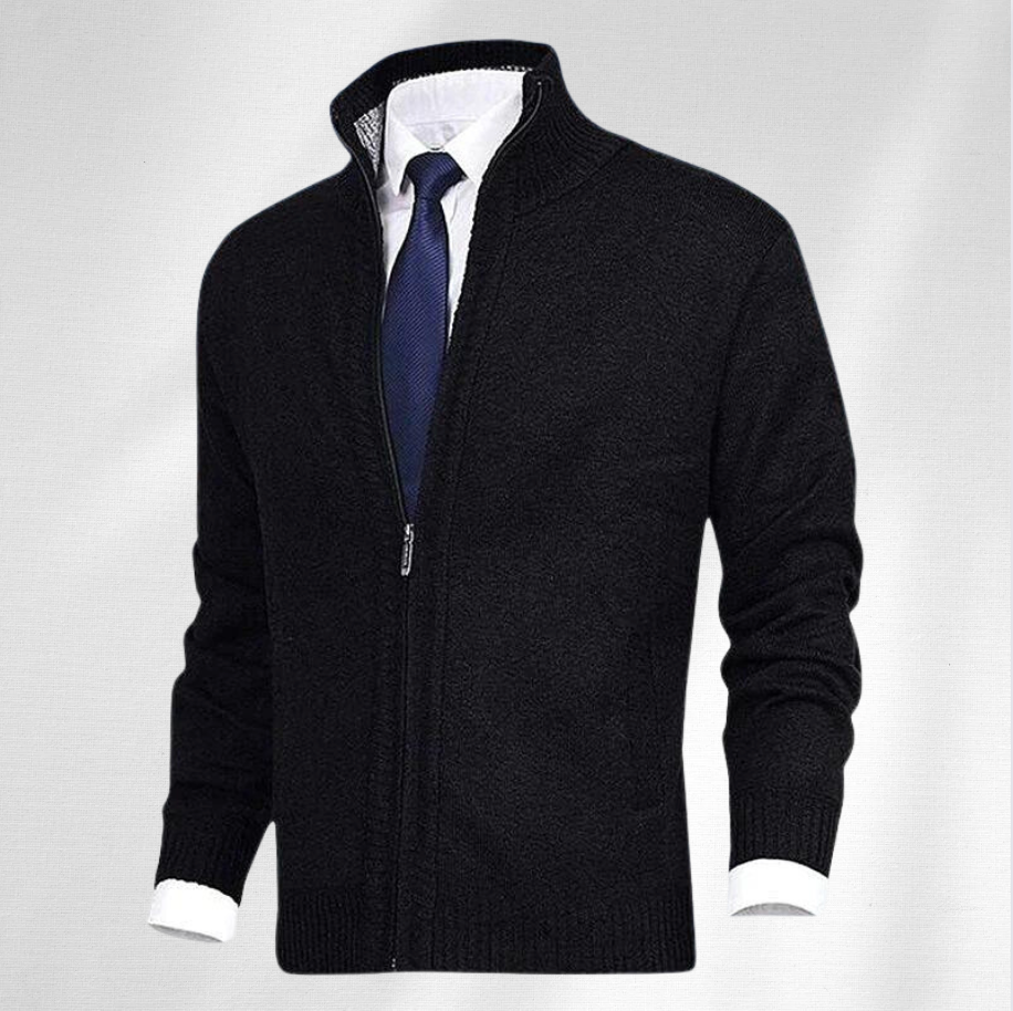 Tony - Elegante maglione cardigan da lavoro per uomo