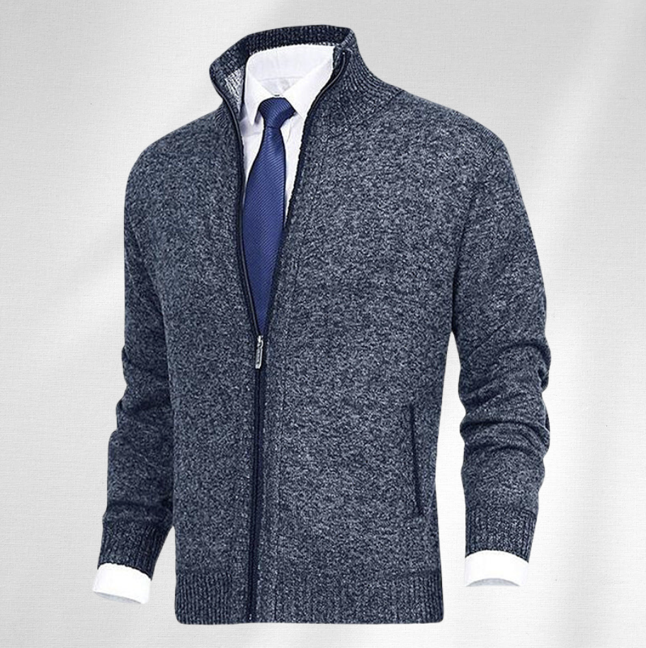 Tony - Elegante maglione cardigan da lavoro per uomo