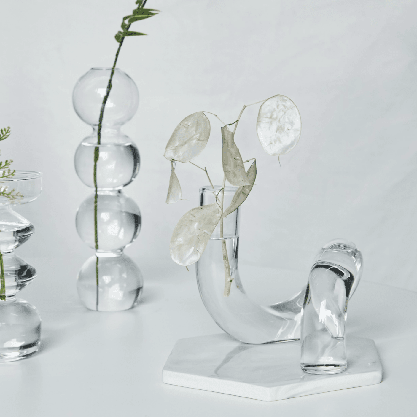 Hydroponische Vase „In the Loop“