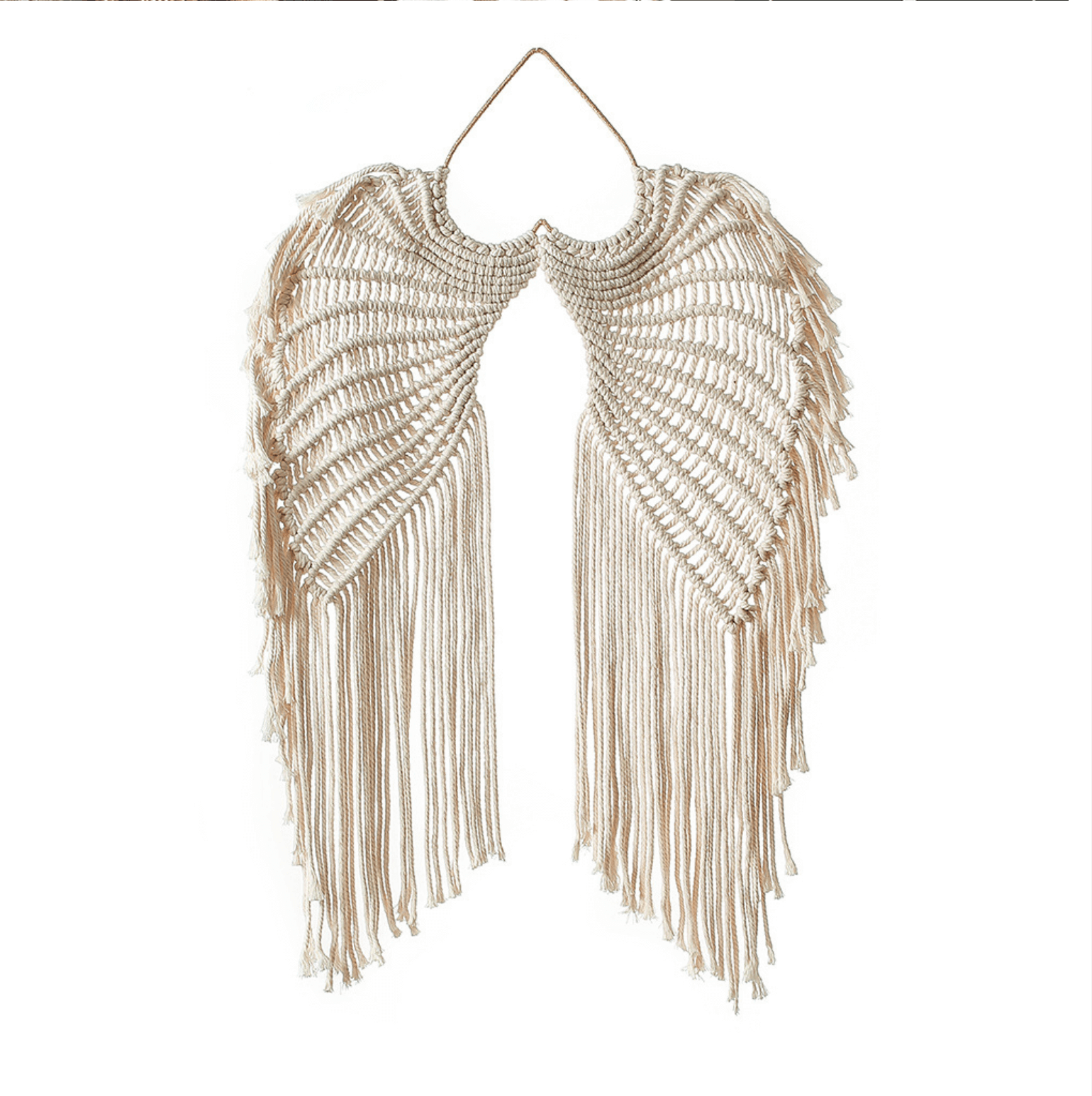 Angel Wings Macrame Hanging Wall Decor