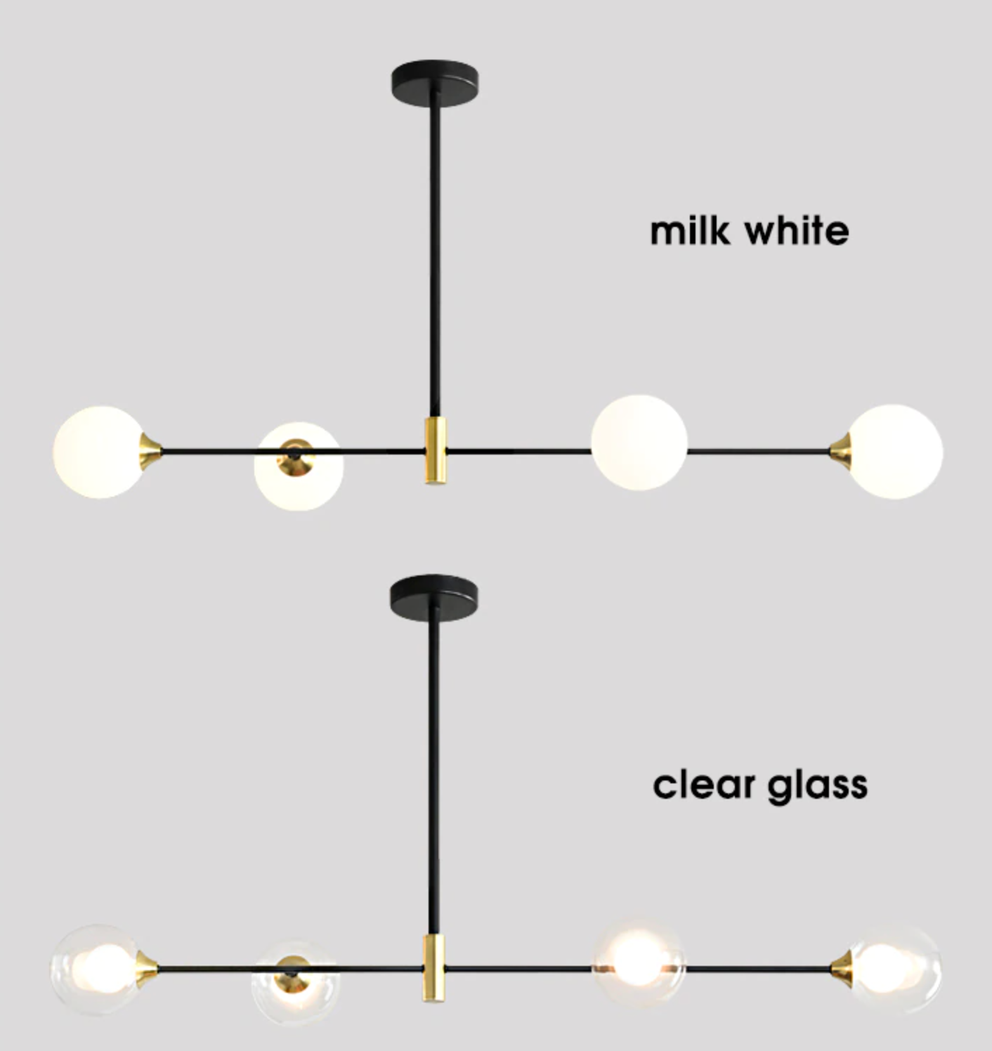 Kara - Nordisk Glasboll Lampskärm Taklampa