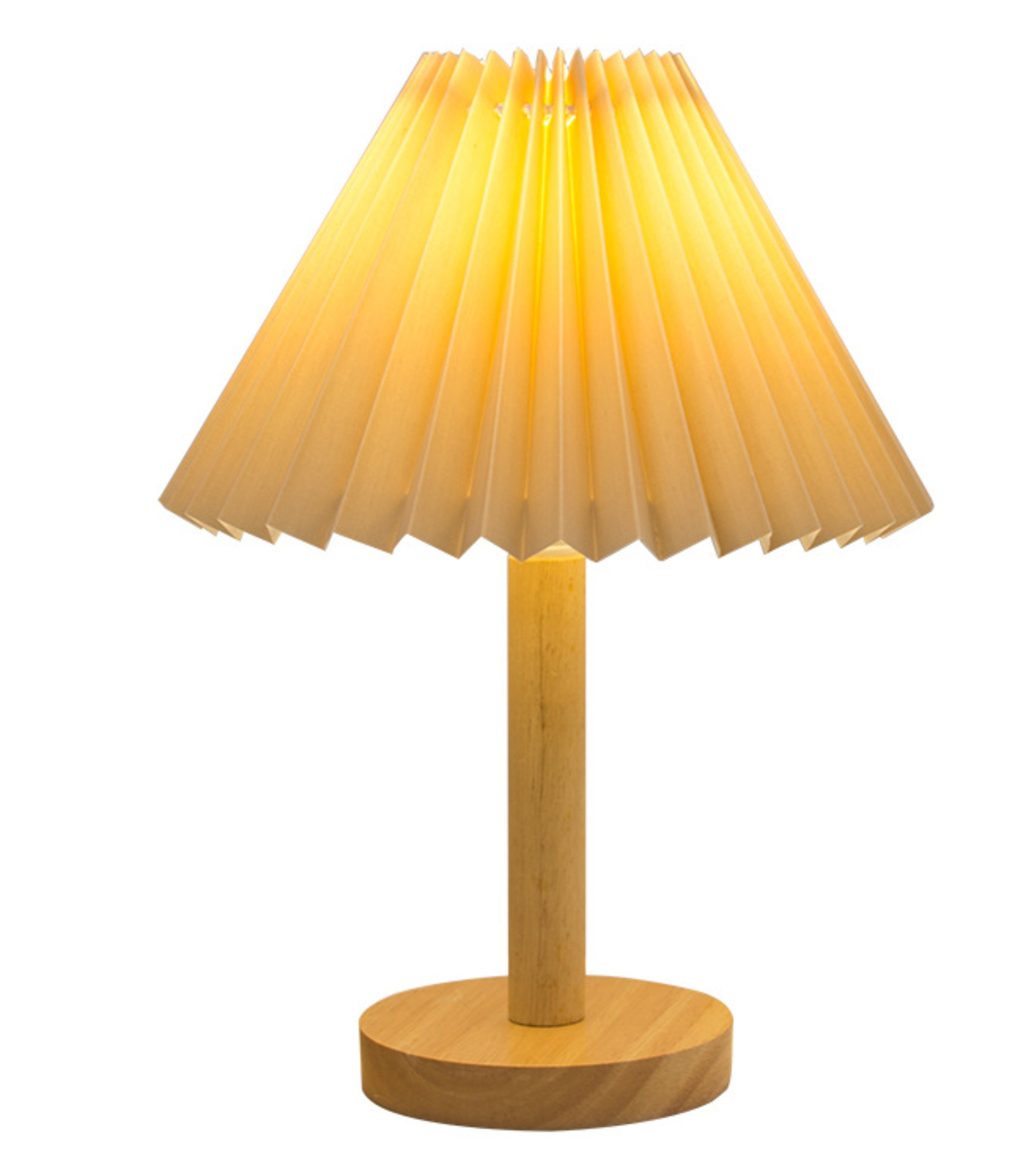 Koreansk Retro Fållad Bordslampa