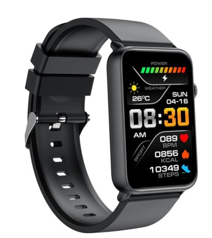 Smaart Health & Fitness Smartwatch – Realtime bloedglucose-, bloeddruk-, hartslag- en zuurstofmonitor