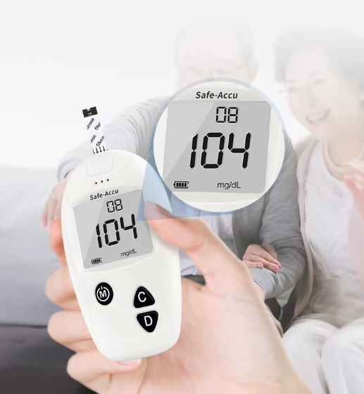 Anwen Blood Glucose Meter Kit – Accurate Diabetes Tester with Strips & Lancets