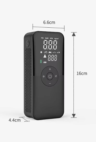 Rechargeable Air Pump Tire Inflator - Max Power for Every Adventure