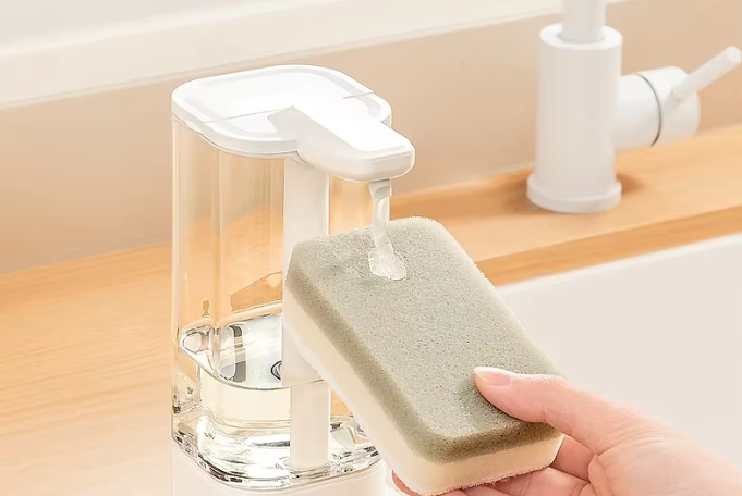 Smart Automatic Soap Dispenser - Touchless Sensor for Kitchen, Bathroom, and Home Use