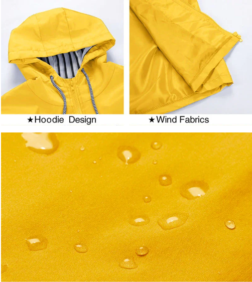 ChicGuard Waterproof and Windproof Jacket