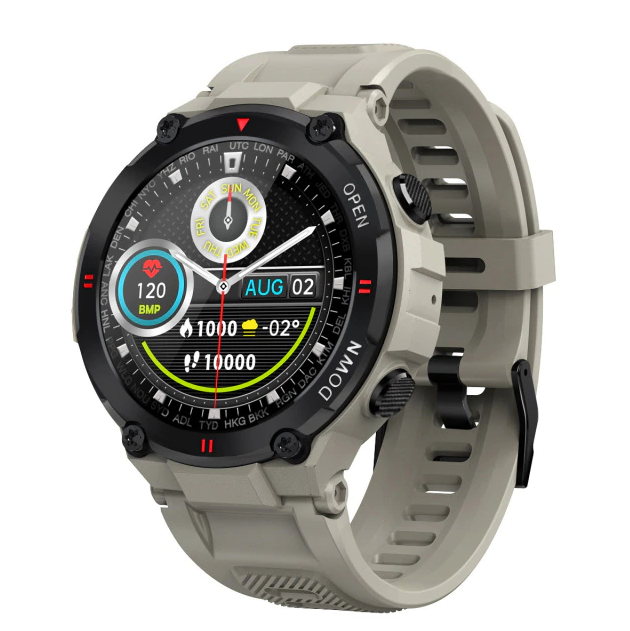 2024 Runner Watch Bluetooth Call Music Play Montres de sport pour hommes pour Android iOS 30 jours en veille