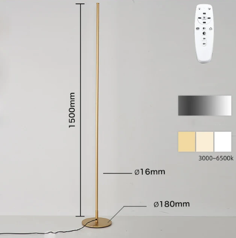 Lampada da terra moderna Light Mouth