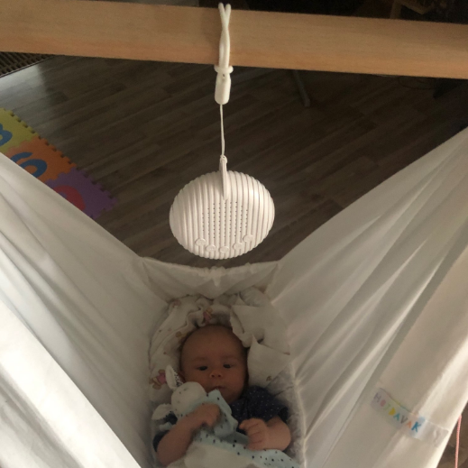 White Noise Machine | Oppladbar USB og sovesoke for baby