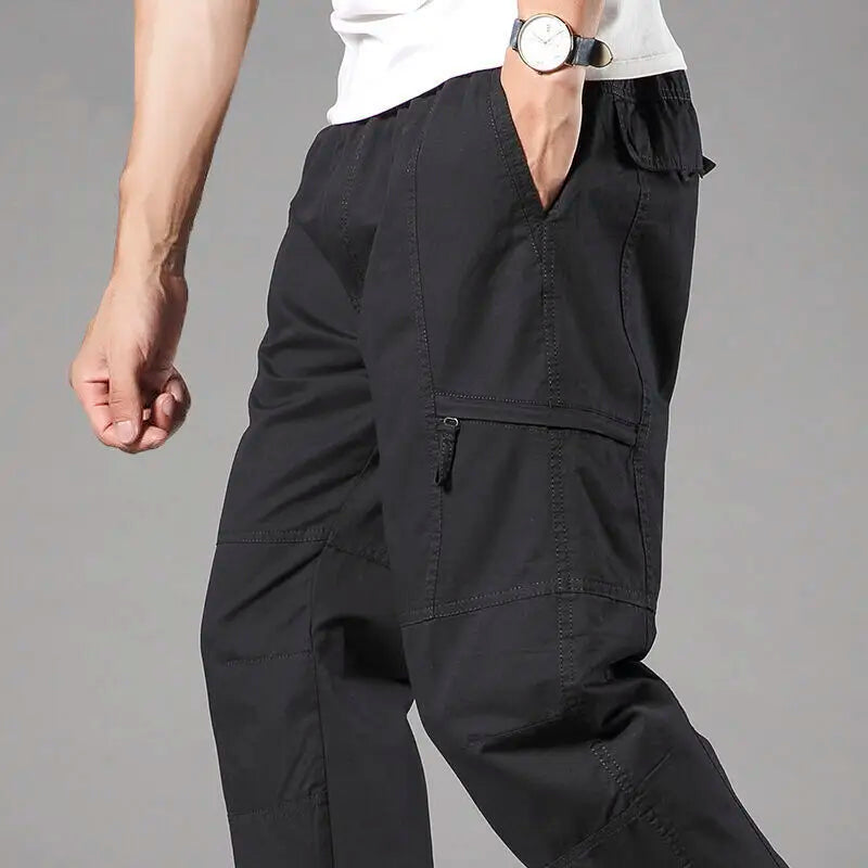 Pantalones Cargo de Algodón para Hombre