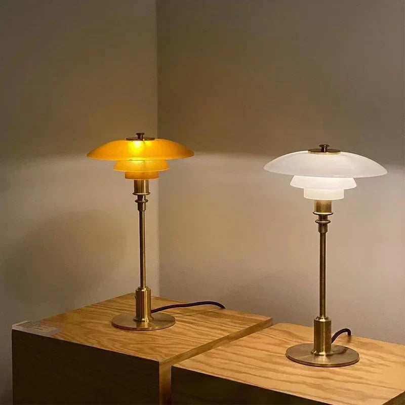 LumiArt - Lampe LED en verre moderne et créative