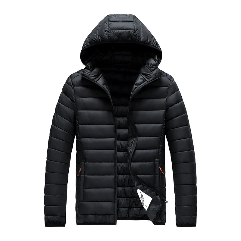 TitanMax : Veste imperméable hiver/automne pour homme - Parka chaude à capuche avec capuche amovible