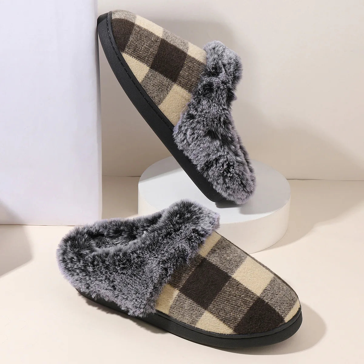 ThickWarmth - Non-slip Winter Classic Slippers