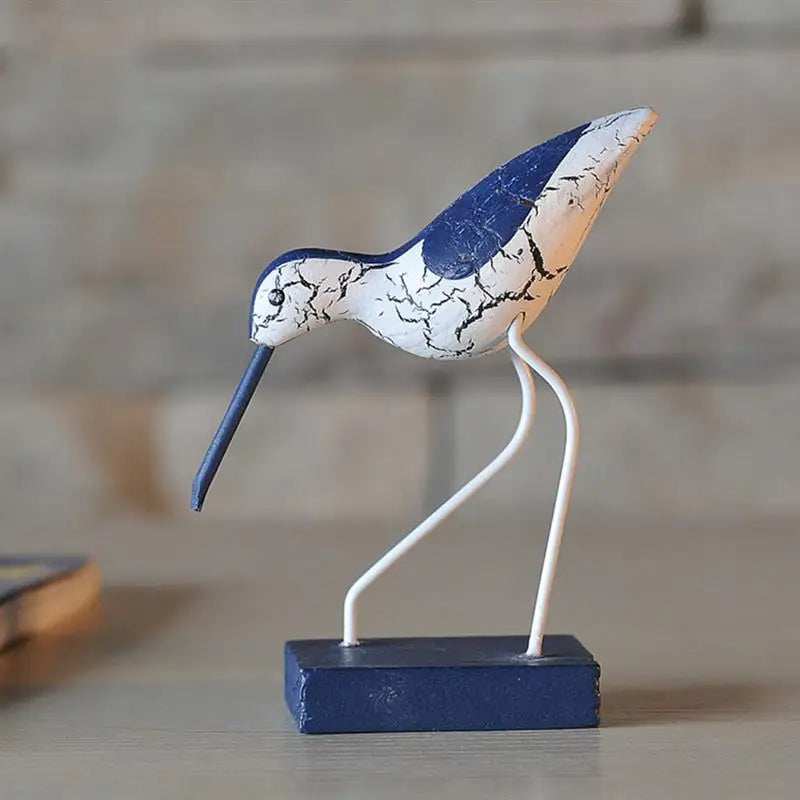 Mediterranean Seabird Figurines Decor