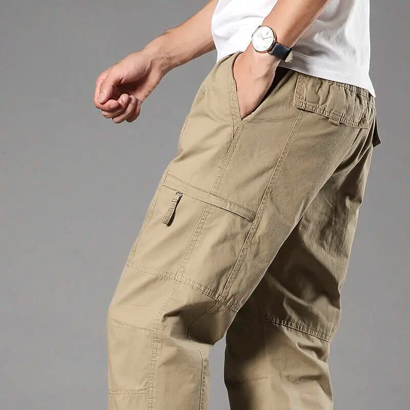 Pantalones Cargo de Algodón para Hombre