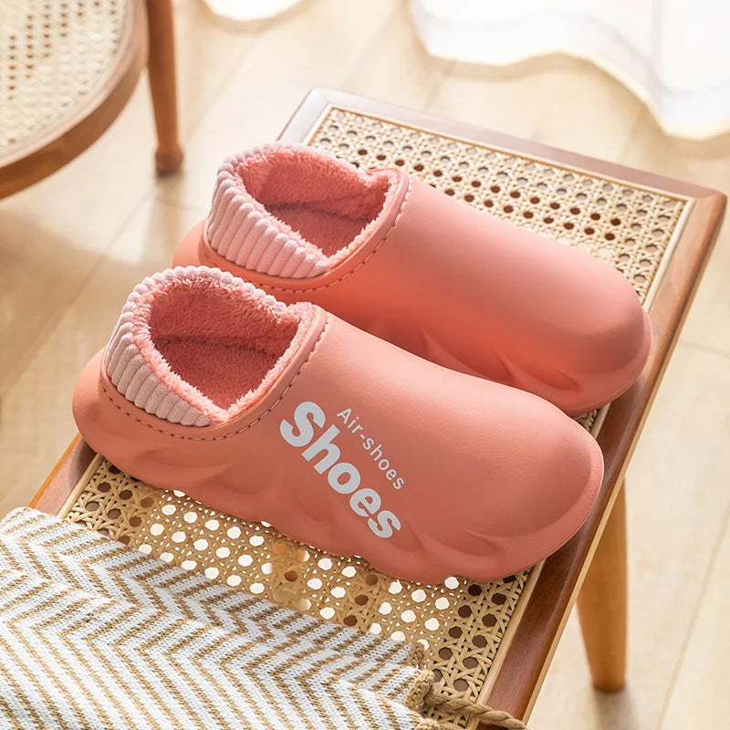 CottonComfort - Chaussons chauds en coton