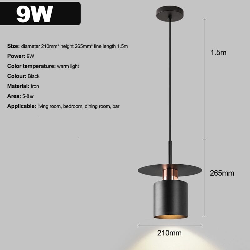 גוף תאורה תלוי LED נורדי