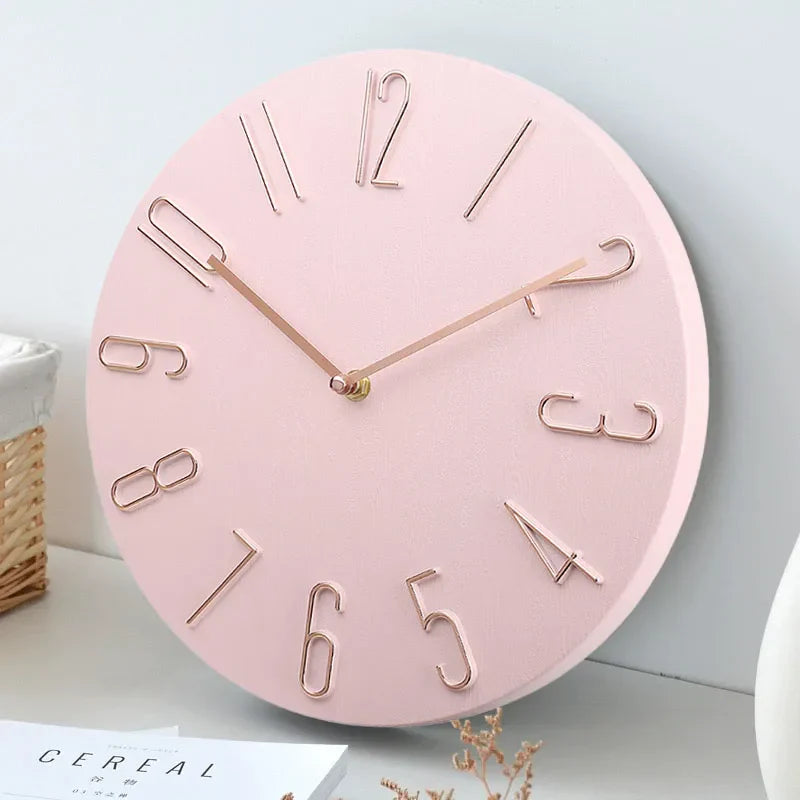 SleekTick – Horloge murale contemporaine ultra silencieuse