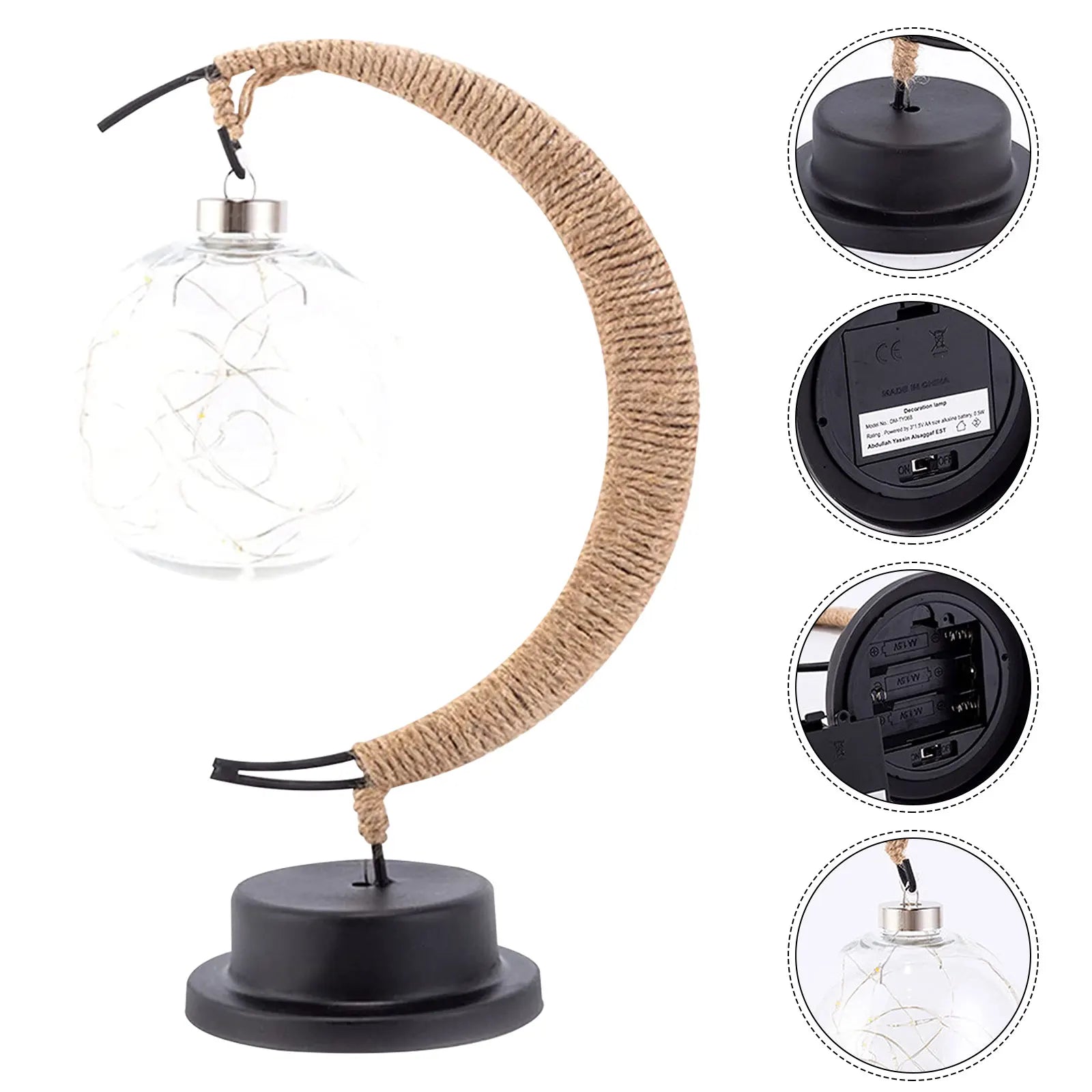 Enchanted – Lampe de lune magique