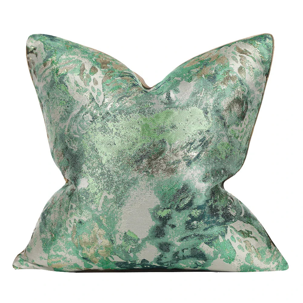 AbstractLuxe - Housse de coussin moderne pour le salon et la chambre