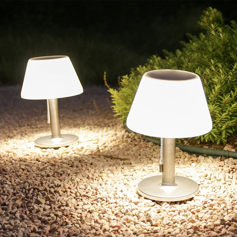 Outdoor Solar Table Lamp – Courtyard, Villa, Bar, Coffee Table Lamp