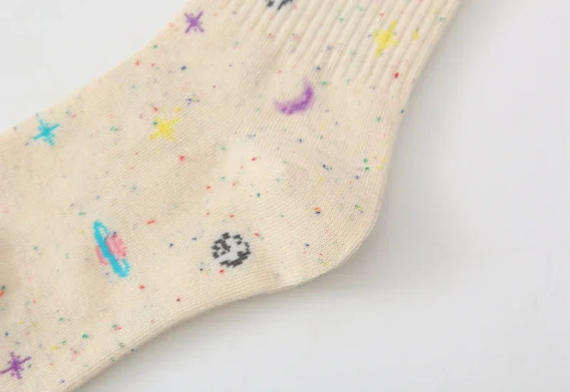 Kosmische Baumwollsocken