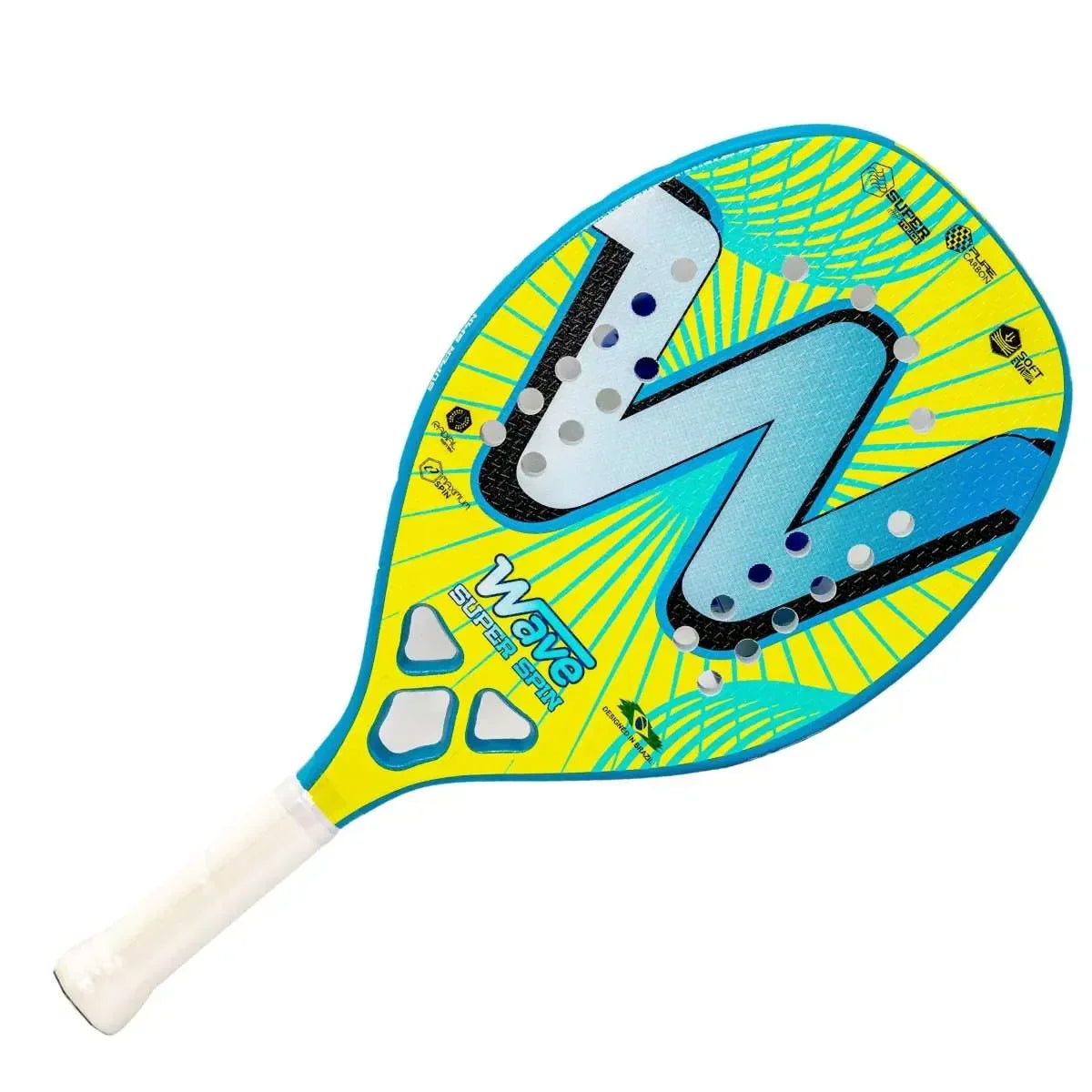 SpinMaster Wave - Beach Tennisracket van Carbon