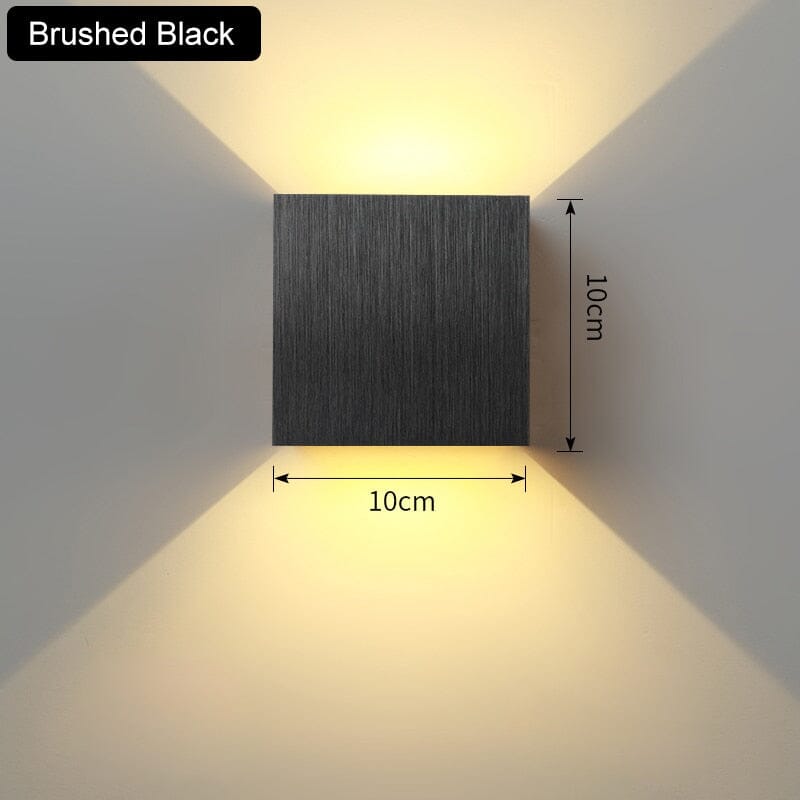 Lampade da parete per interni ed esterni Arnold Cube