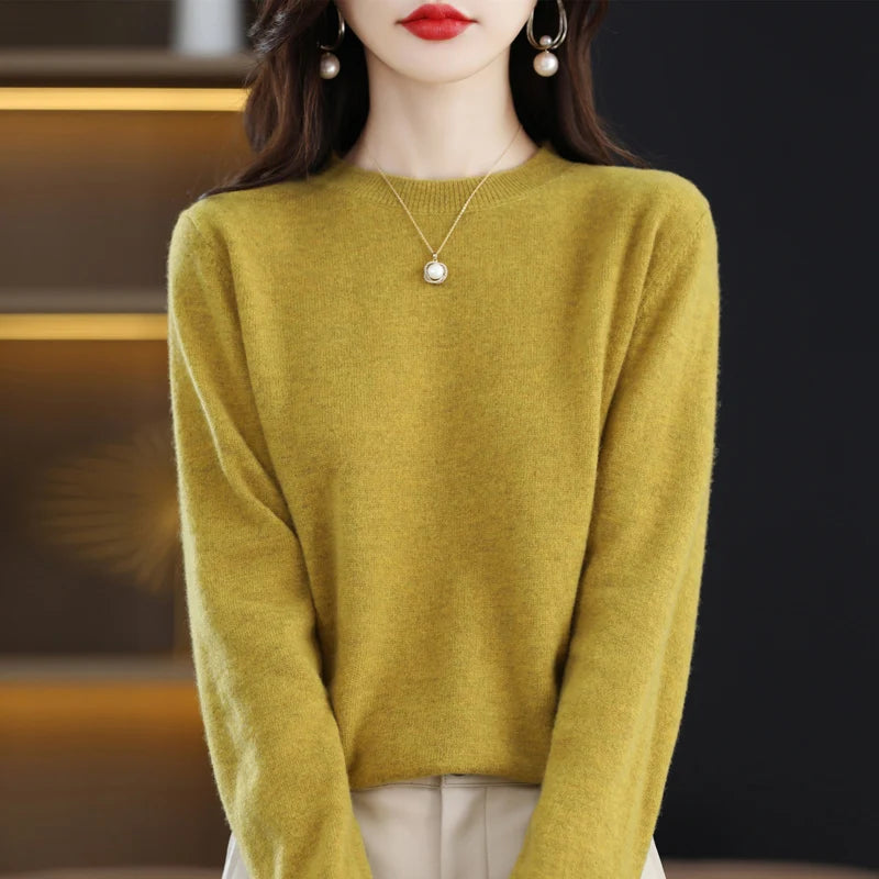 Charlotte: 100% wool cashmere sweater