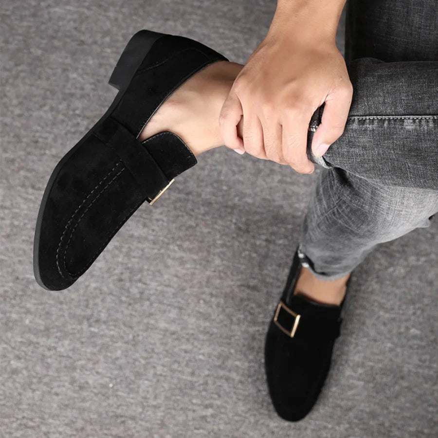 Vincenzo Suede Loafers