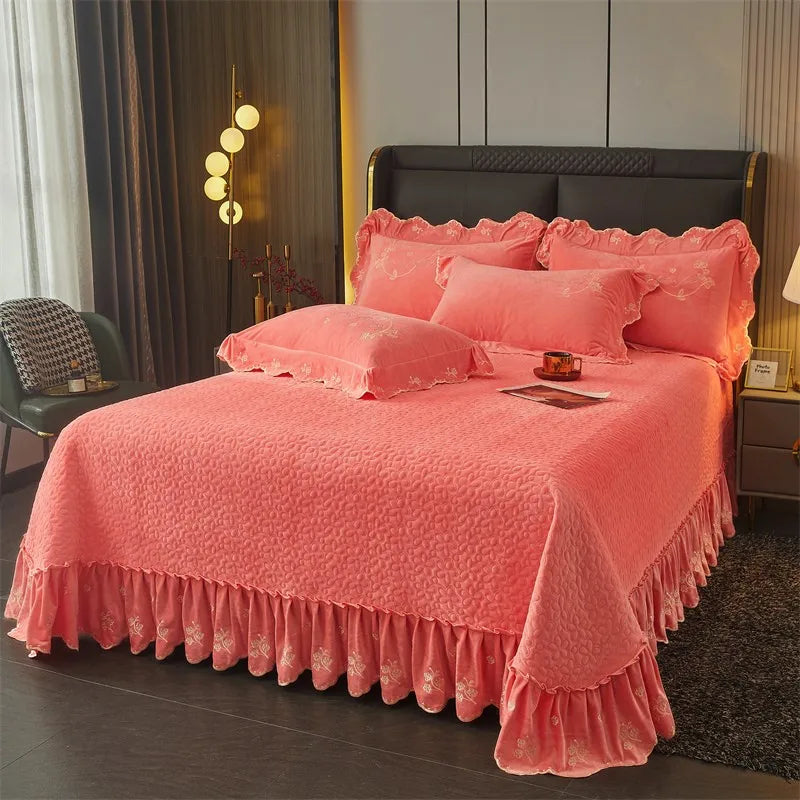 Vrouwelijke charme bedset