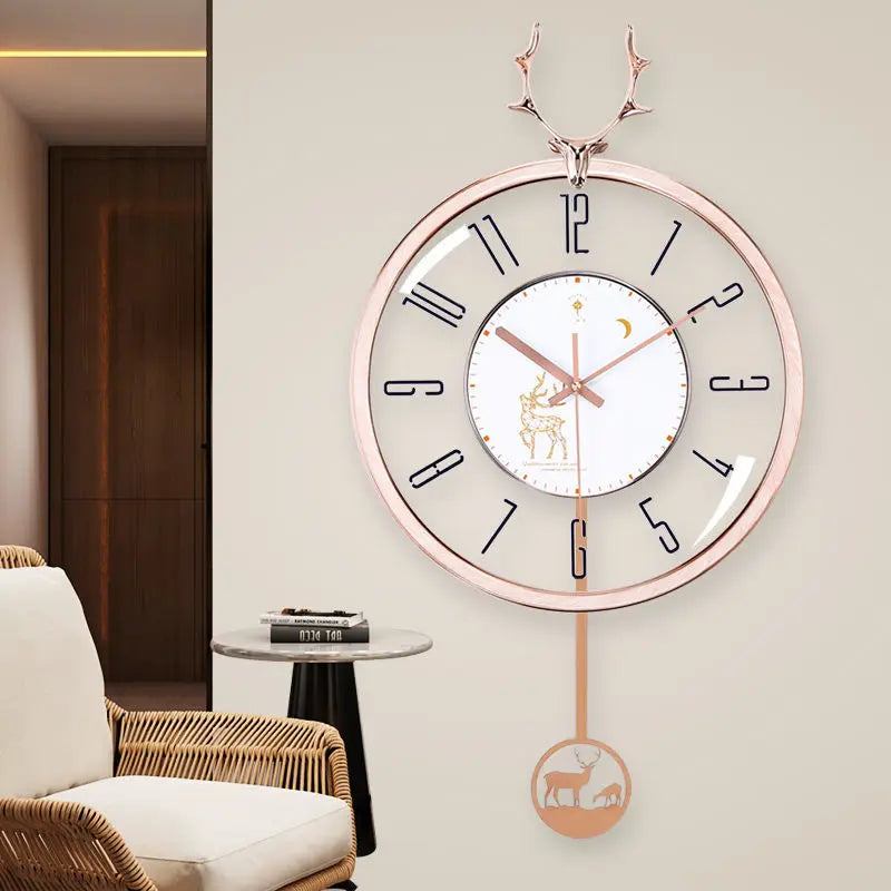 PolarisClock – Reloj de pared silencioso de lujo