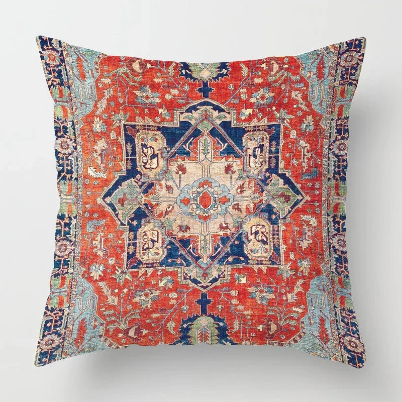 SaharaStyle - Housse de coussin à motif marocain pour bureau et salon