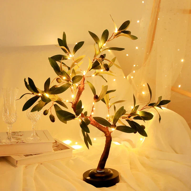 TreeGlam - Lámpara LED Árbol a Batería para Decoración