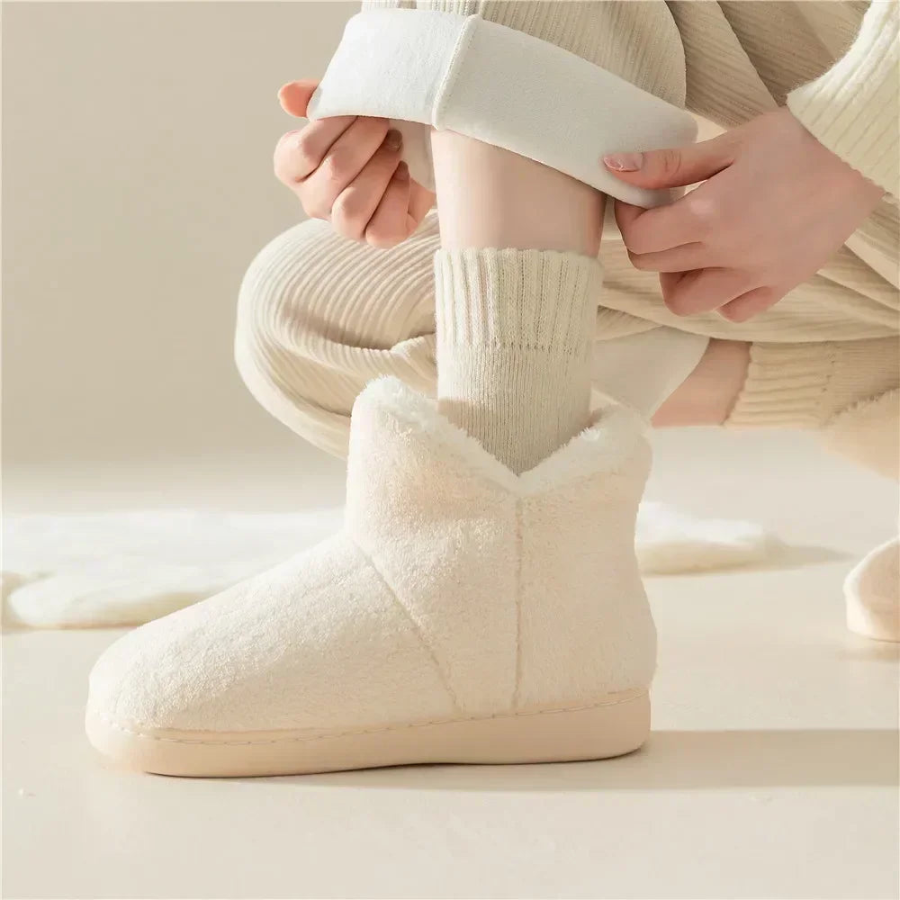 Plush Wool Socks for Women - 3 Pair Set