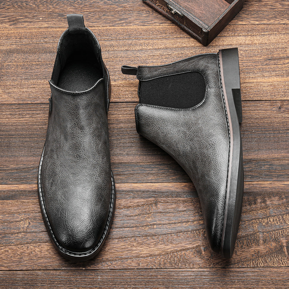 Paul: Retro Chelsea Boots - Comfortabel, handgemaakt modeschoeisel | Winter&Herfst