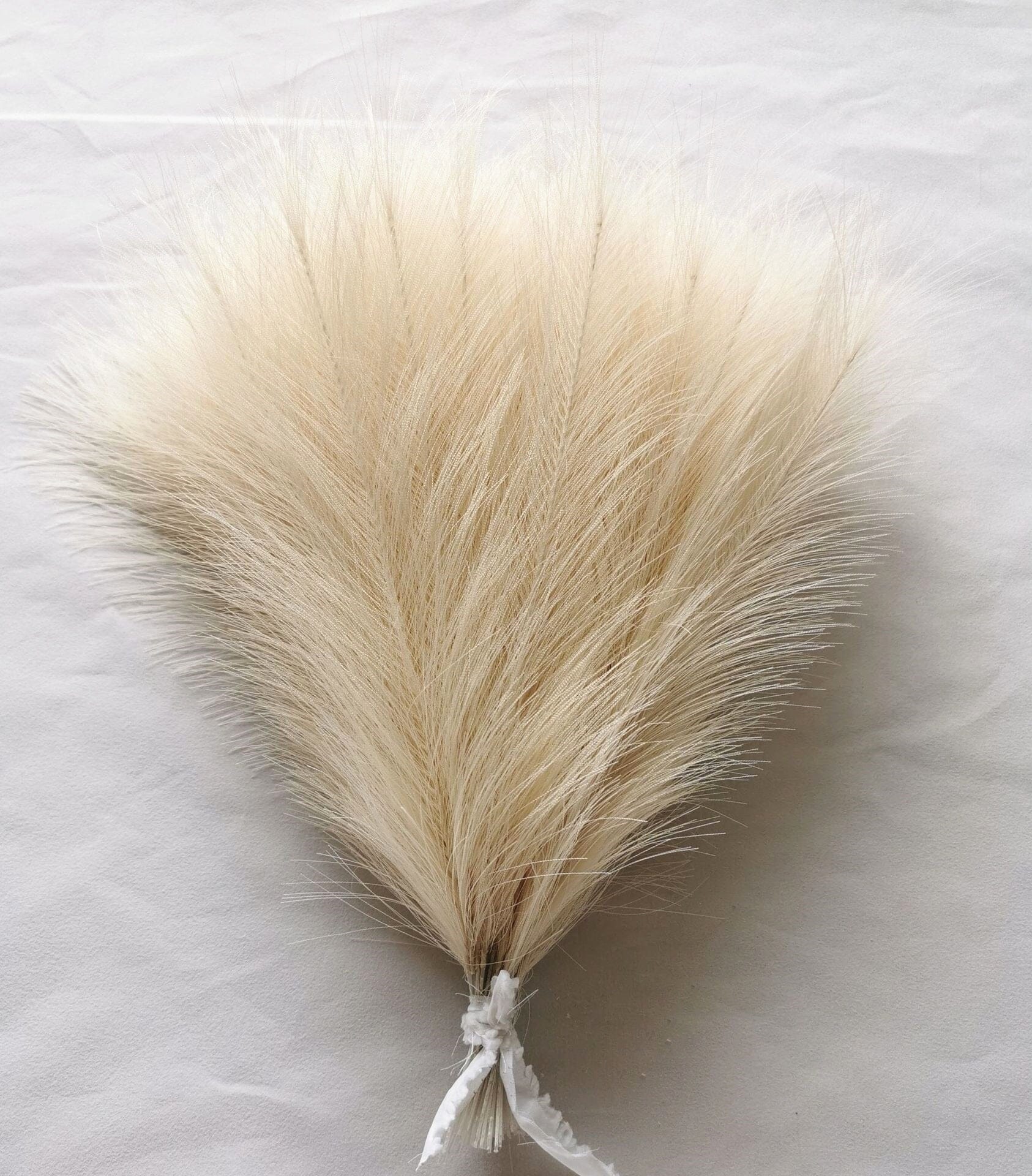 20Pcs Bohemian Fluffy Artificial Pampas Grass Coloured