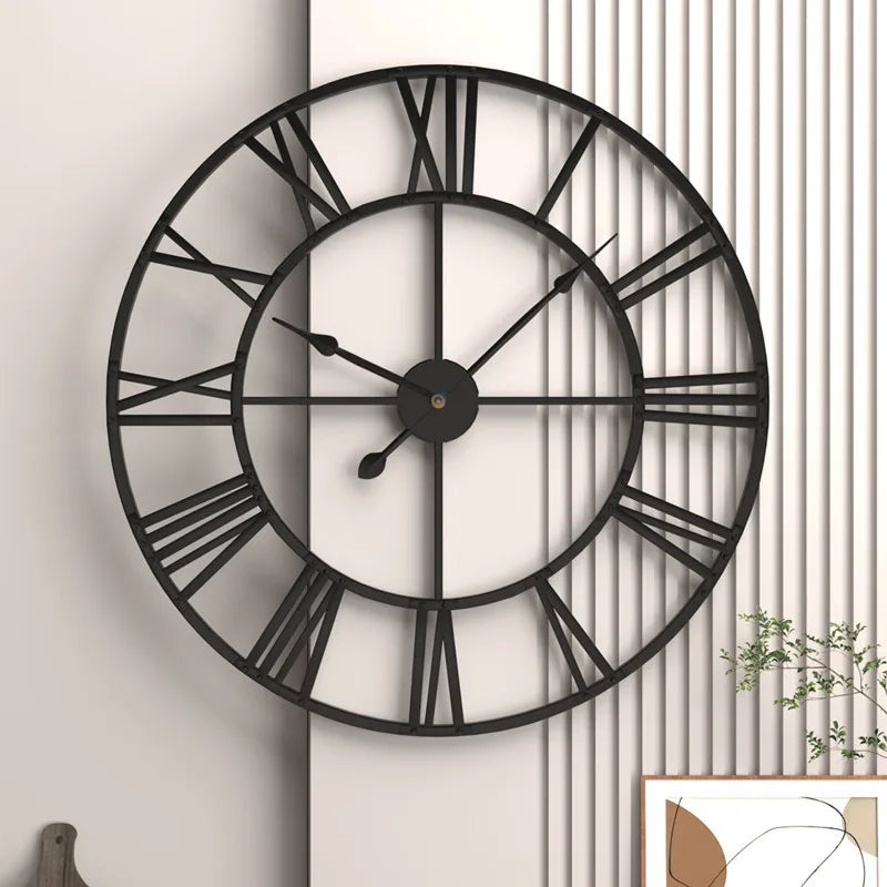 Modern 3D Roman Numeral Clock