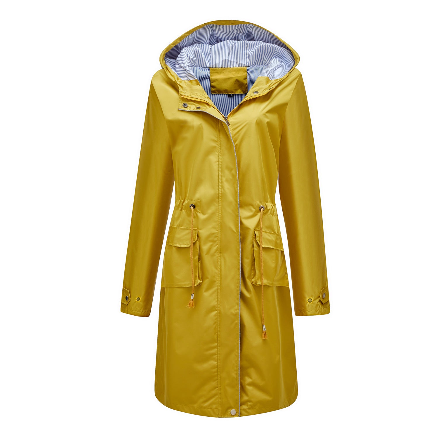 Lisa: Waterdichte trenchcoat/jas met capuchon - herfstwindjack voor dames