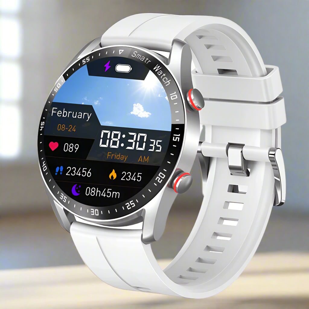 Montre intelligente Apollo Pro – Appels Bluetooth, suivi de santé ECG + PPG, compagnon de remise en forme et de sport