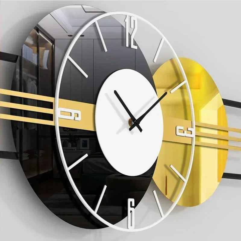 Luxury Mirror Face Wall Clock