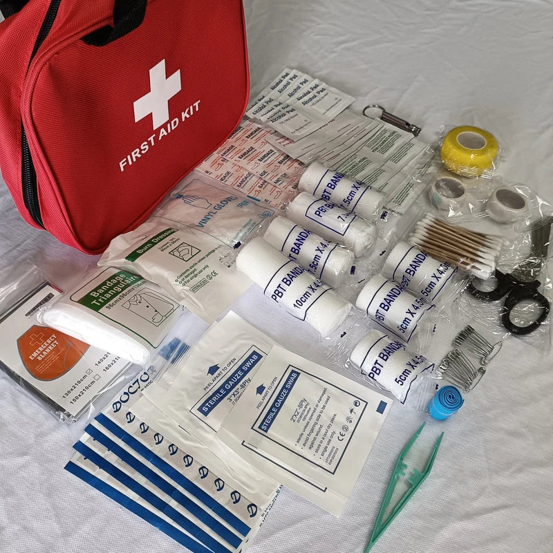 Trousse de premiers secours de 184 pièces