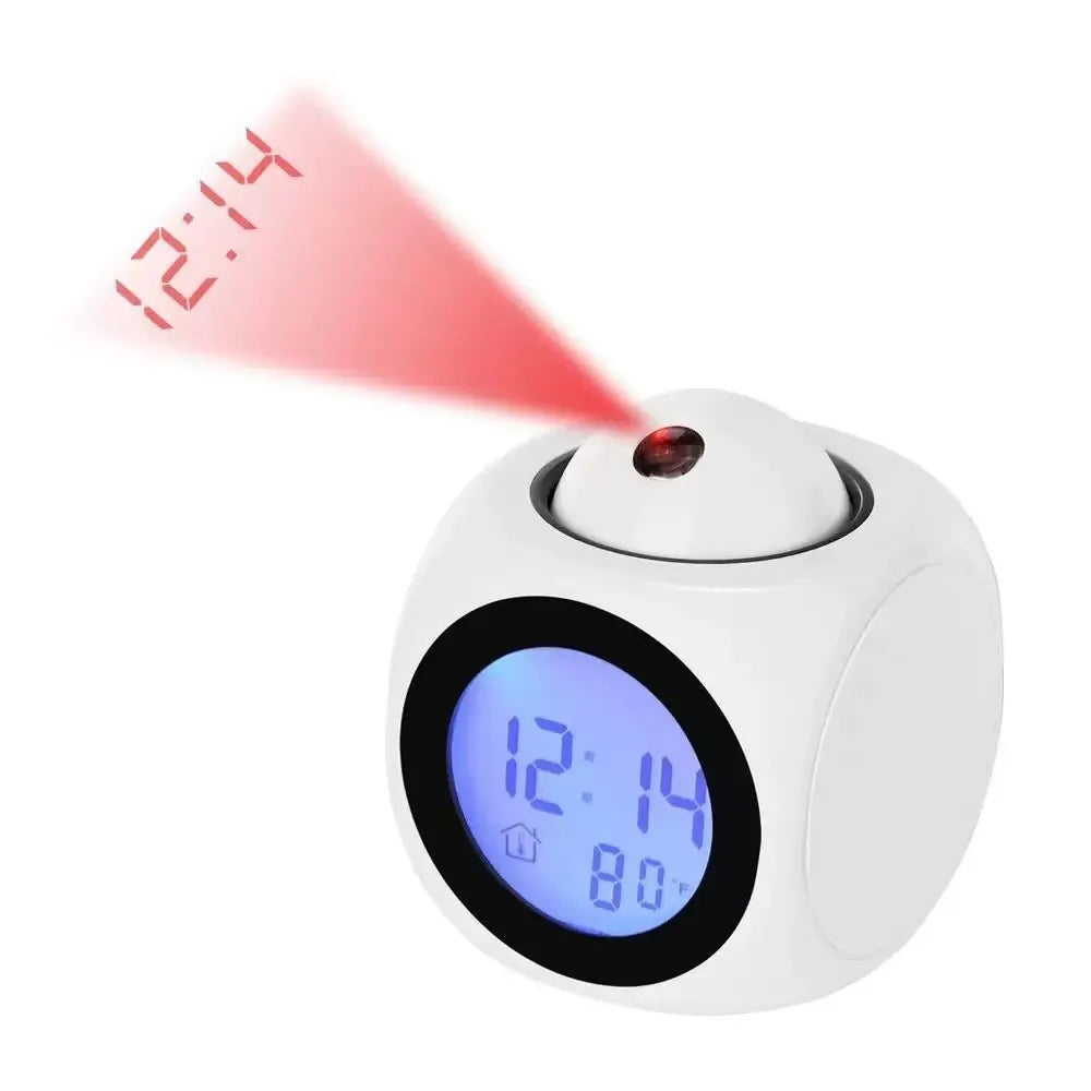 SnoozeMaster – Multifunctional Digital Clock with Projection and Alarm