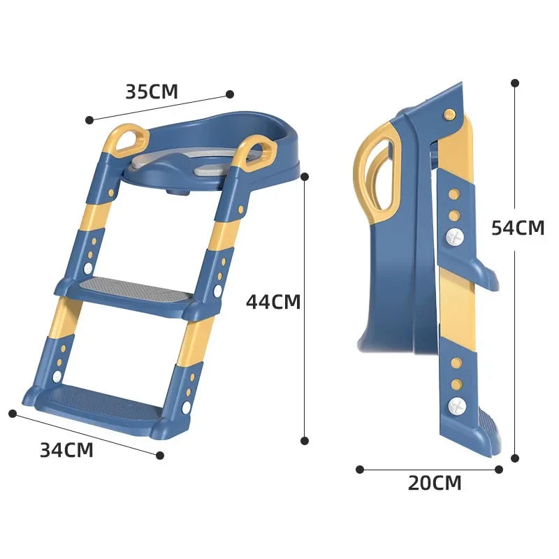 Repose-pieds pliable pour toilettes